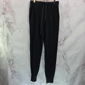 Sundry Sweatpants Womens 1 Small Black Joggers High Rise Skinny Lounge Pants